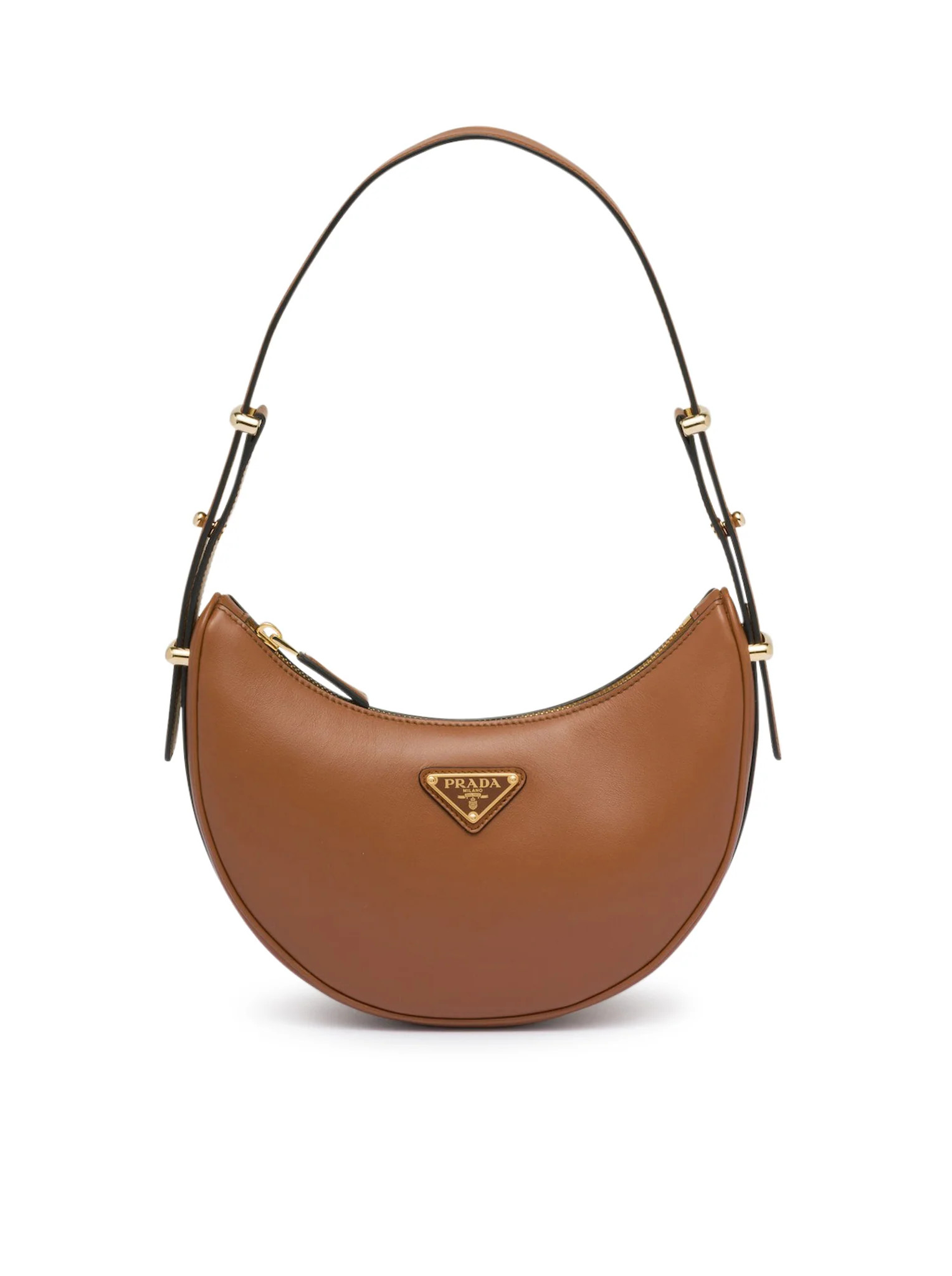 Leather shoulder bag - Prada - Woman | Suitnegozi INT