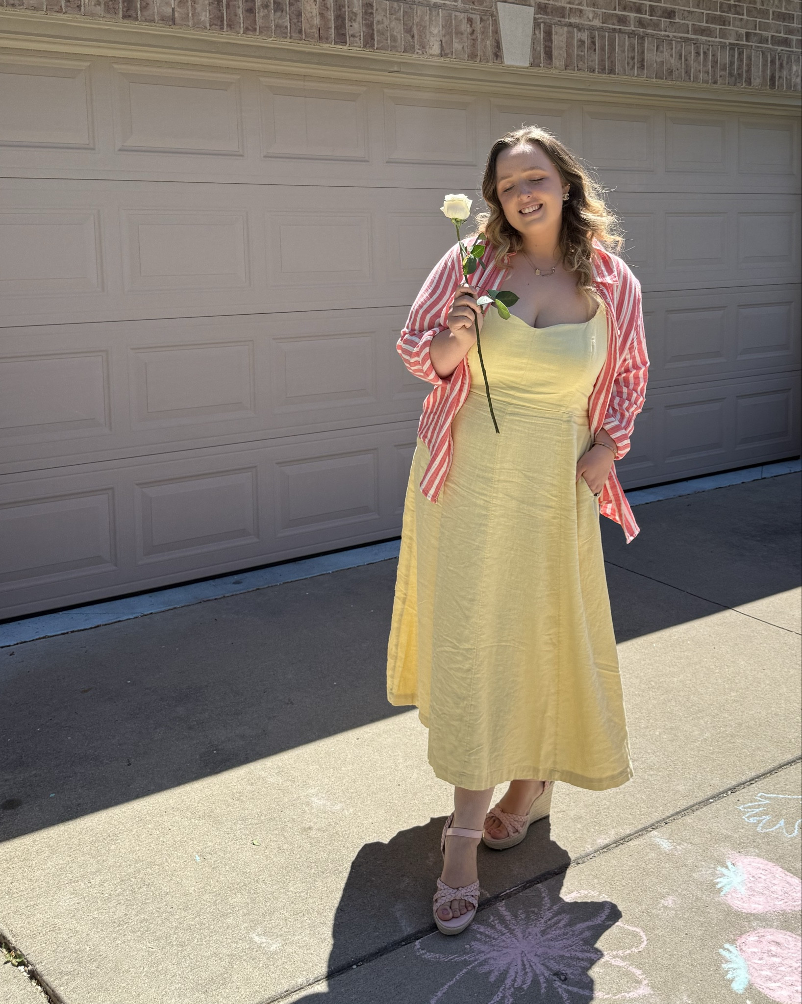 Midsize summer dress inspo. Old Navy dresses. How to style a yellow dress. Yellow aesthetic. Farmers market dress ideas  

#LTKFindsUnder50 #LTKMidsize #LTKStyleTip