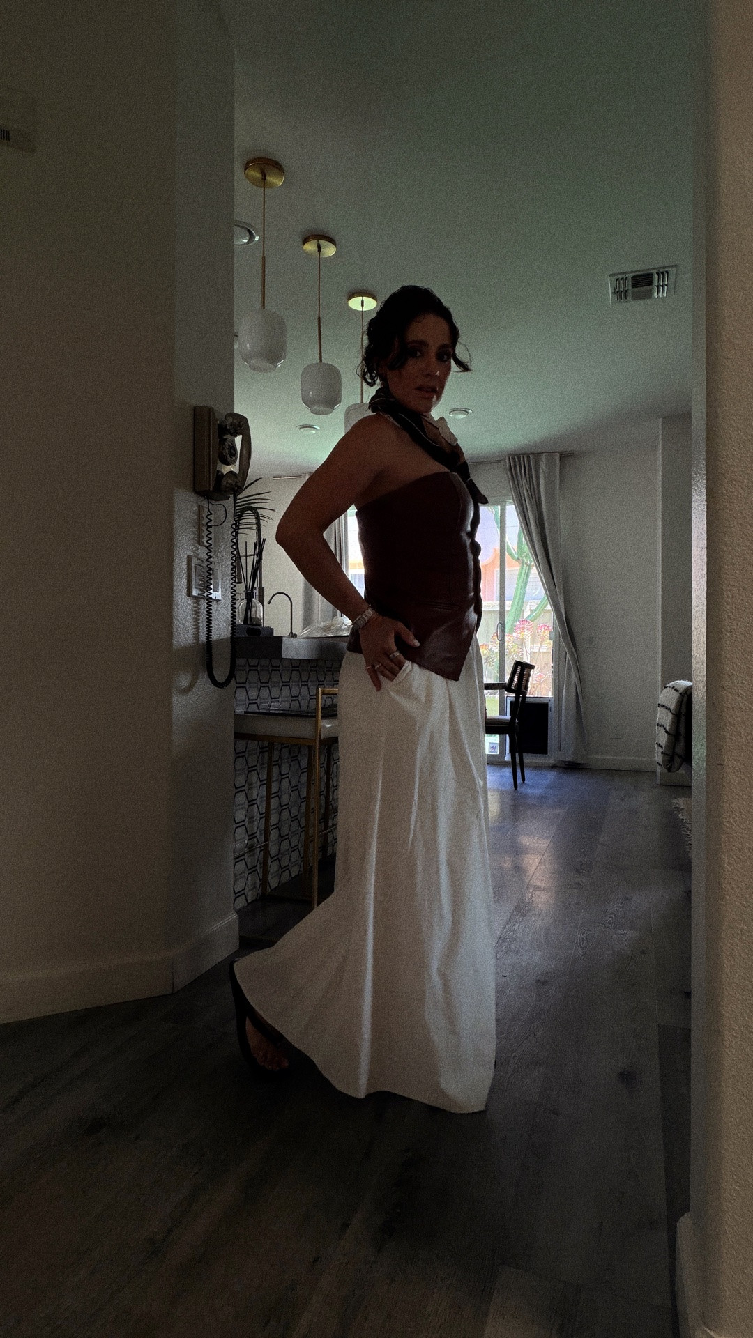 Effortless and elevated 🤍 I paired my long Reformation skirt with a strapless leather top from ALLSANTAELLA, simple sandals, and finished the look with a silk scarf from ALLSANTAELLA for a chic touch. I added a denim trench coat for an extra layer in case it gets chilly later in the afternoon.

A timeless outfit that feels polished, feminine, and perfect for spring and summer. Shop the full look through my LTK ✨

#LTKStyle #Reformation #ALLSANTAELLA #LeatherTop #SilkScarf #DenimTrench #SummerOutfit #TimelessStyle #CapsuleWardrobe #MinimalChic #EffortlessStyle

#LTKgrwm #LTKootd #LTKOver40