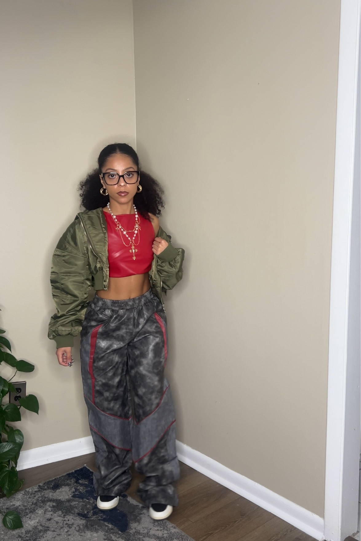 #Streetwear ; Top XS; Jacket XS  

 #LTKCyberWeek #LTKSeasonal #LTKSaleAlert