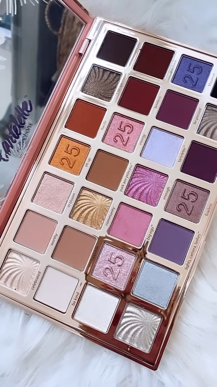 Tarte 25 years new eyeshadow palette!  Use my Tarte discount sitewide - code: URBANBLONDE 

#LTKSaleAlert #LTKFindsUnder50 #LTKBeauty