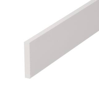 2018 1/4 in. x 1 1/2 in. x 96 in. Primed PVC Lattice Moulding (1-Piece − 8 Total Linear Feet) | The Home Depot