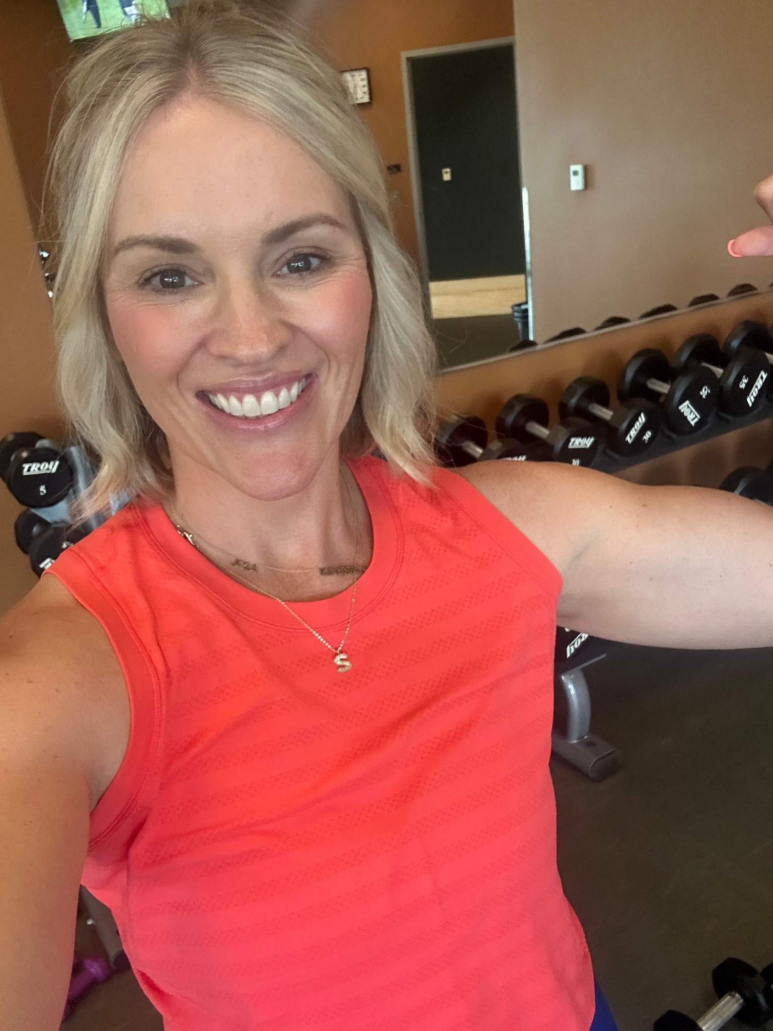 Size small!!! Love this new tank!!! #hocspring #tcispring #hocautumn #tciautumn 

#LTKActive #LTKSaleAlert #LTKOver40