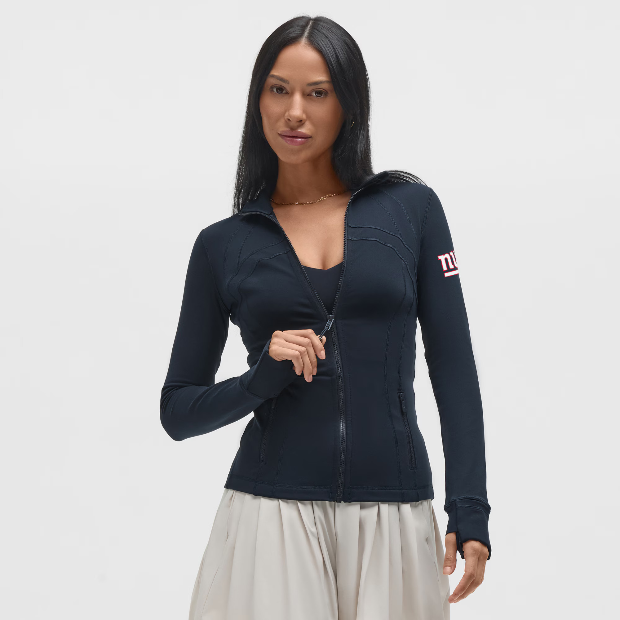 New York Giants lululemon Women's Define Jacket *Luon™ - True Navy | Fanatics