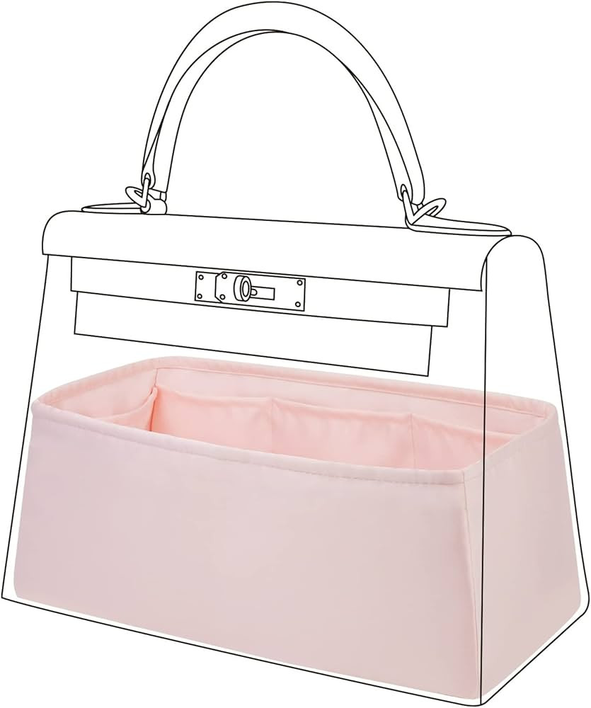 DGAZ Bag Organizer Insert For Kelly pochette/mini II /20/25/28/32/35/40/42/45 Bags, Silk Purse Or... | Amazon (US)