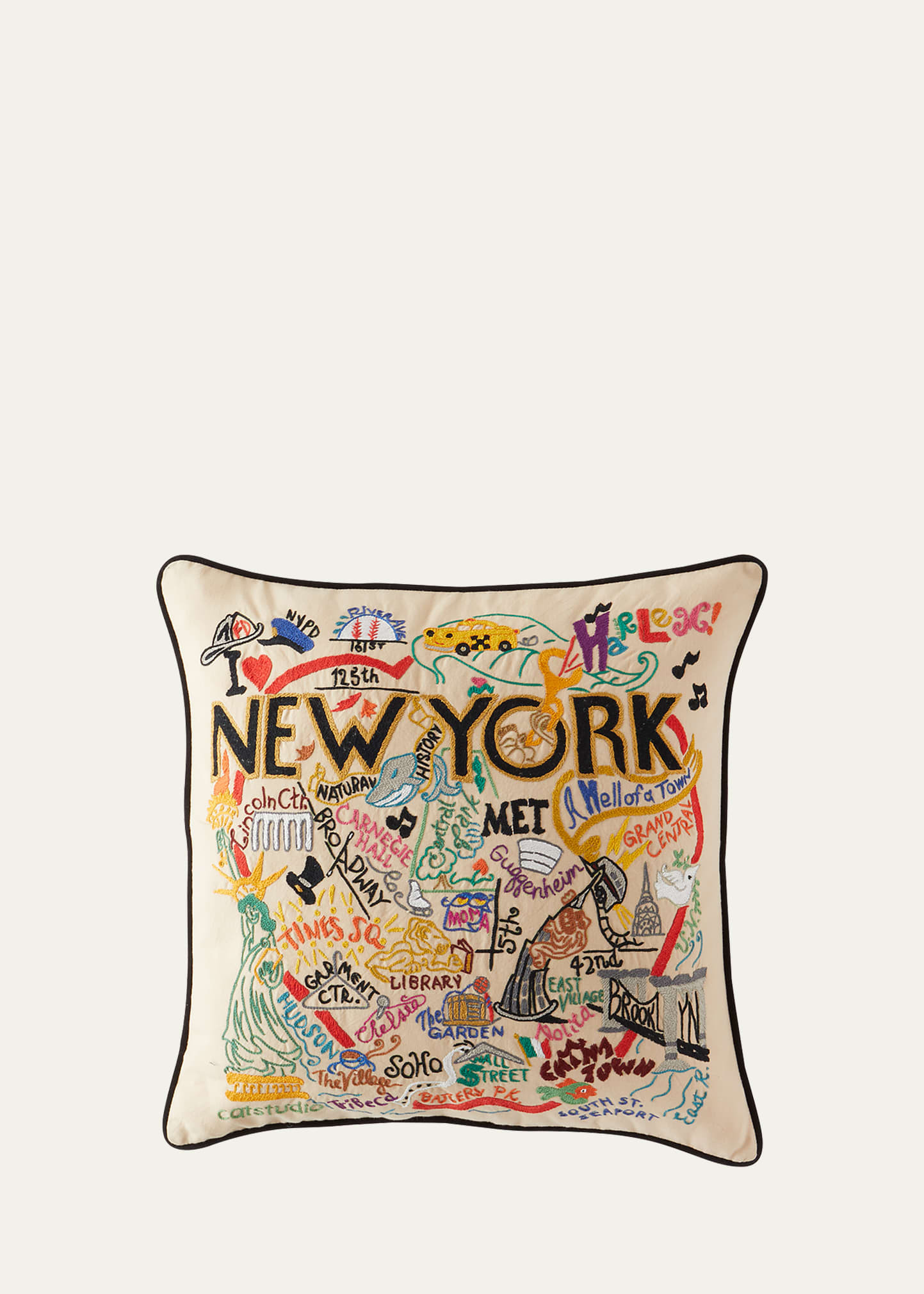 Catstudio New York City Pillow | Bergdorf Goodman