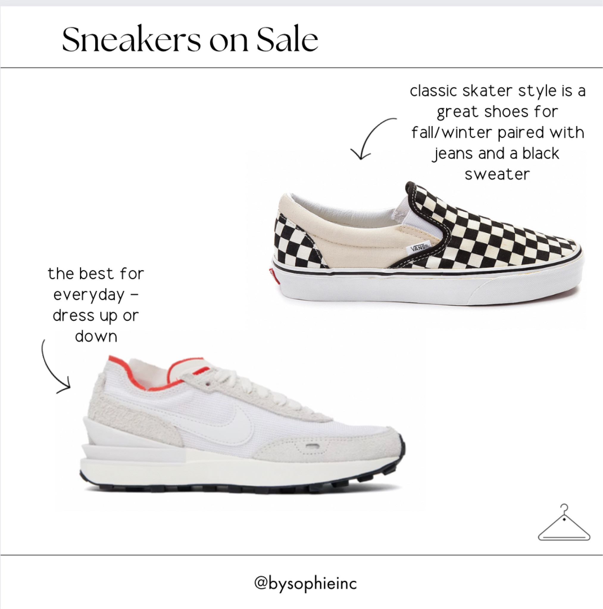 Two of my favorite sneakers on sale now! Both under $100 🙌🏼♥️

#LTKfindsunder100 #LTKshoecrush #LTKCyberWeek