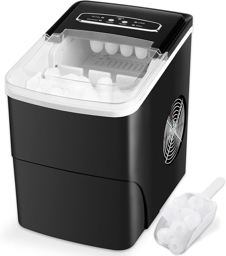 Ice Makers Countertop Ice Machine Maker Countertop for Home/Office/Camping/Mini/Small/Table Top/T... | Amazon (US)