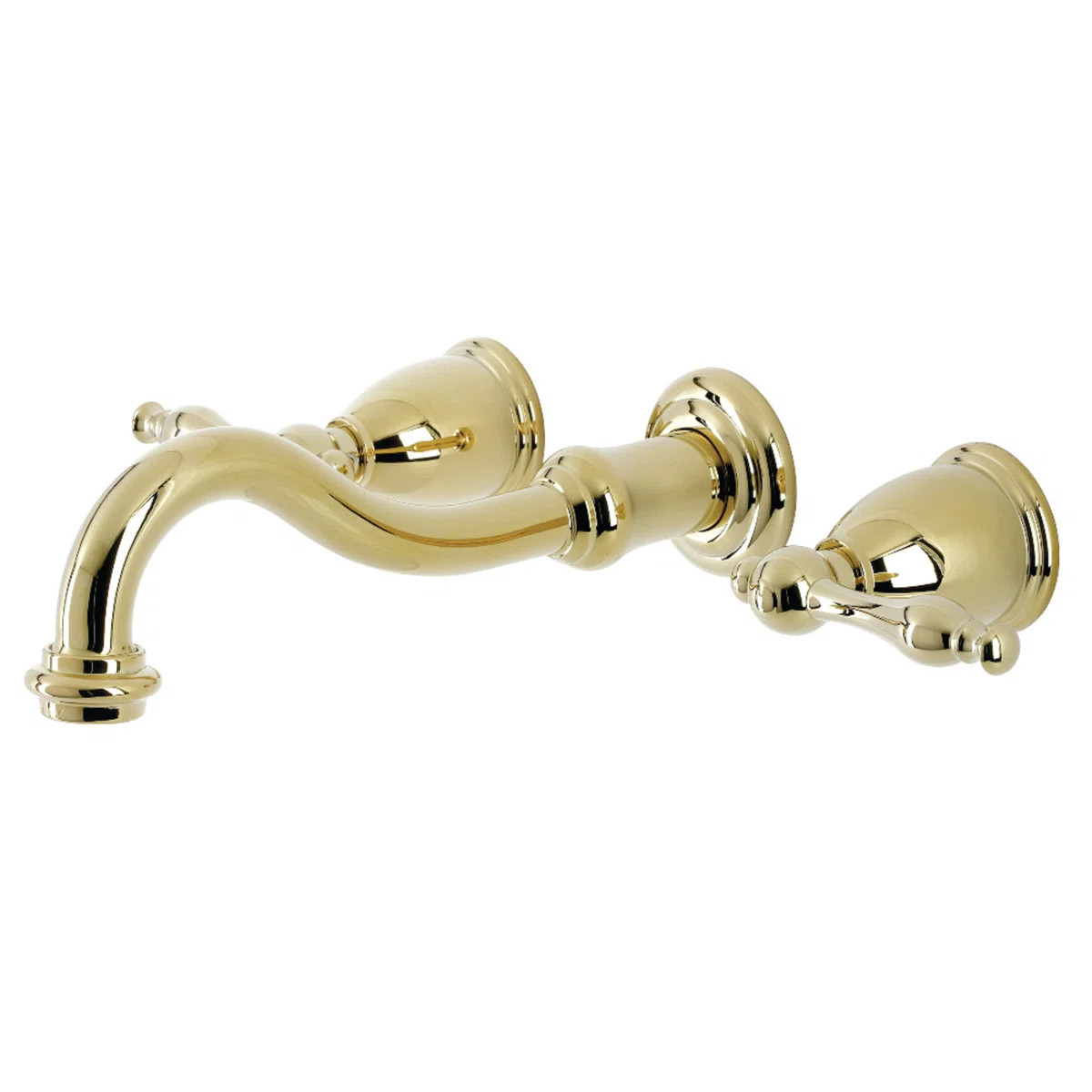 Kingston Brass Vintage Two-Handle 3-Hole Wall Mount Bathroom Faucet & Reviews | Wayfair | Wayfair North America