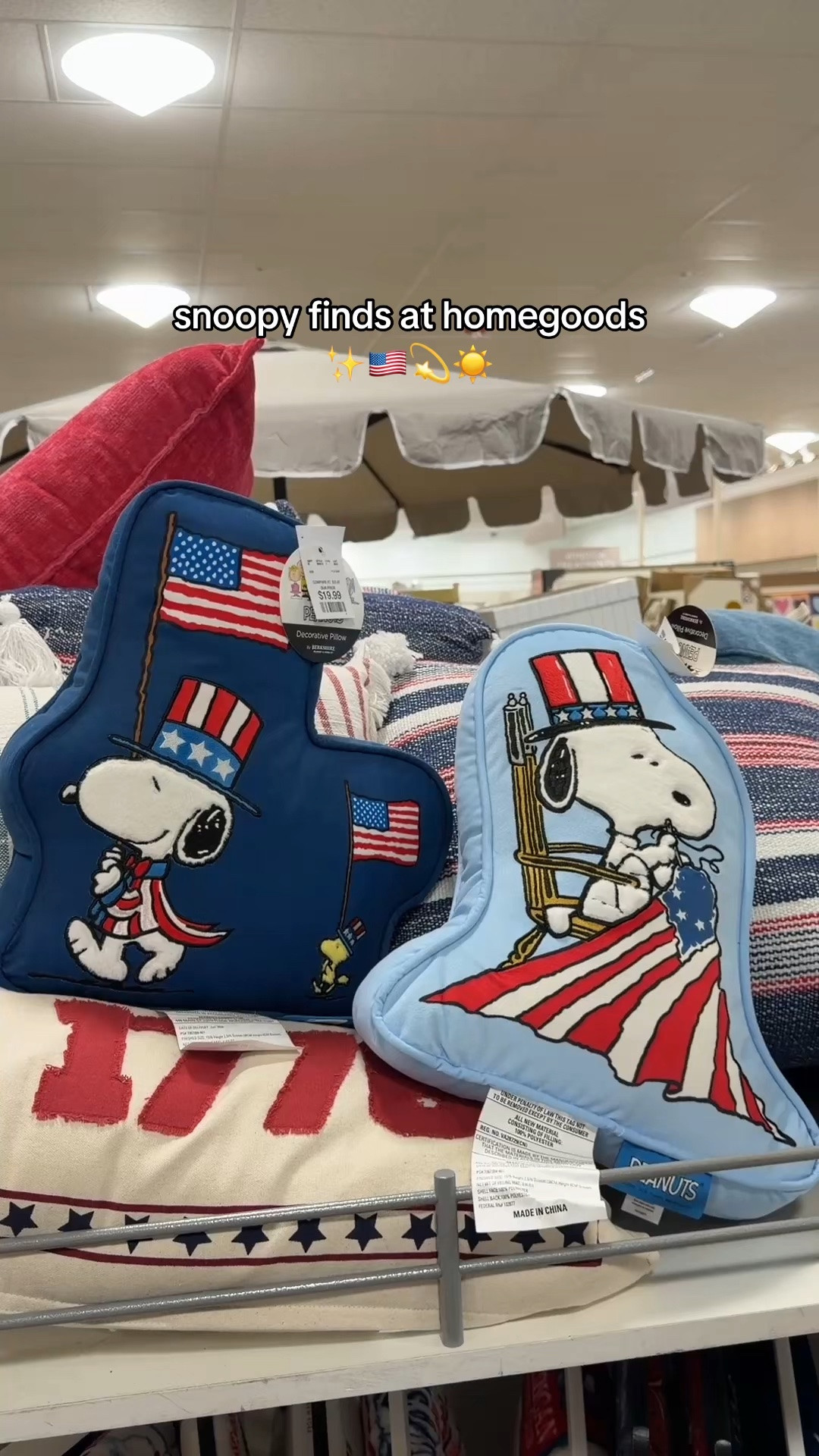 Recent Snoopy finds! 🥰

#snoopy #homegoods #homedecor #bedroom #pillow #bedding #roomdecor #july4 #fourthofjuly #blanket

#LTKSeasonal #LTKHome #LTKselfcare