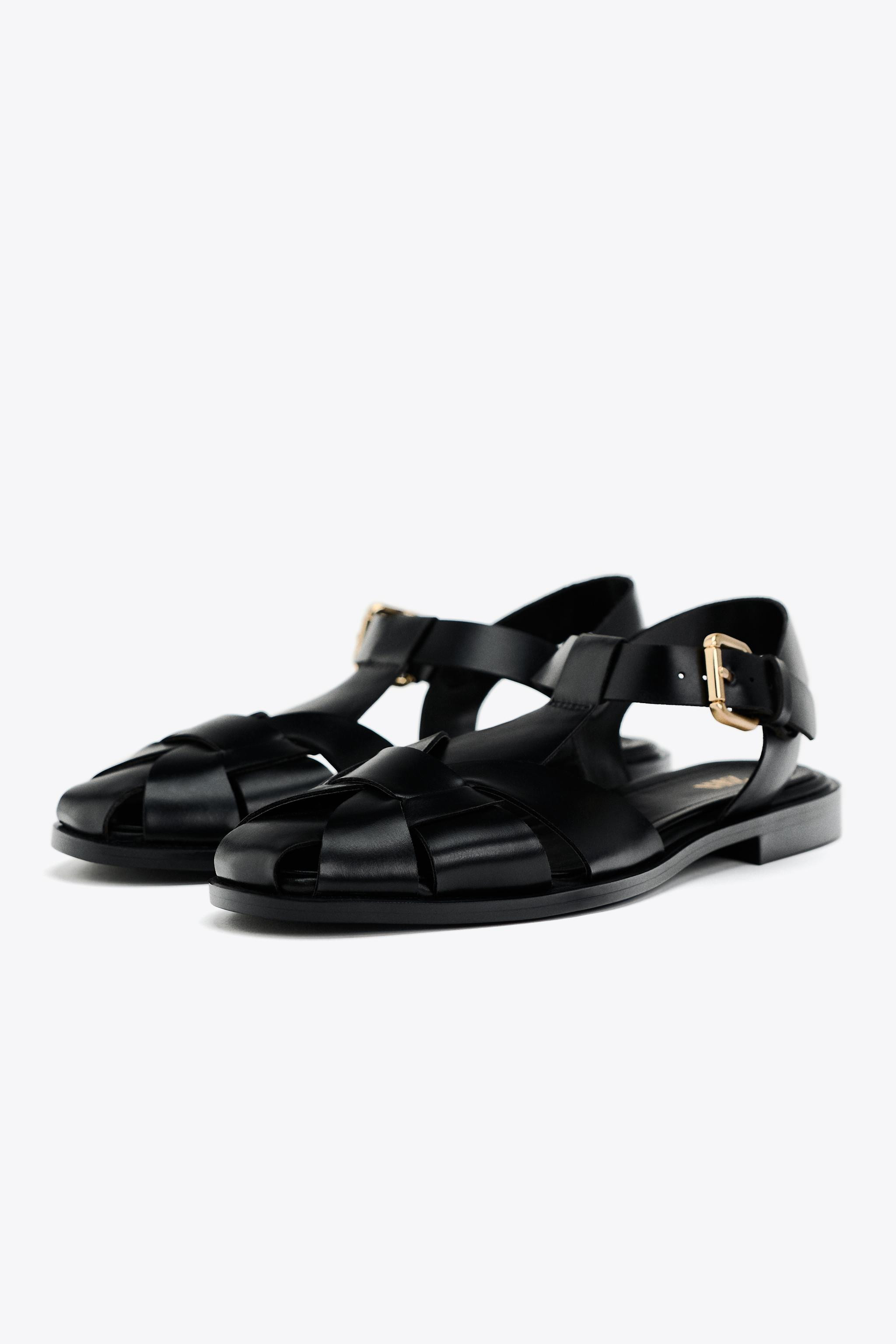 FLAT FISHERMAN SANDALS | Zara US