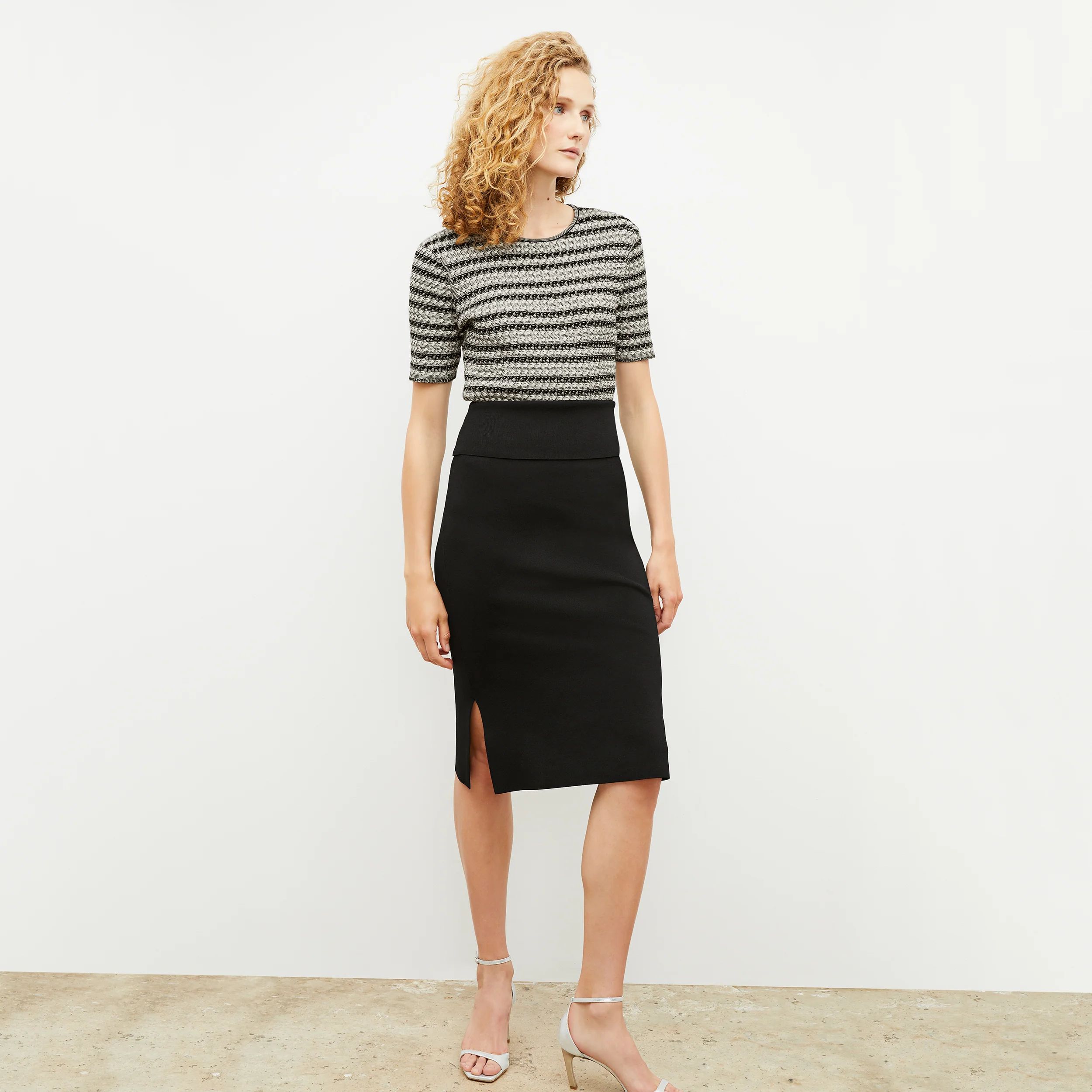 The Charli Top - Cable Stripe | MM LaFleur