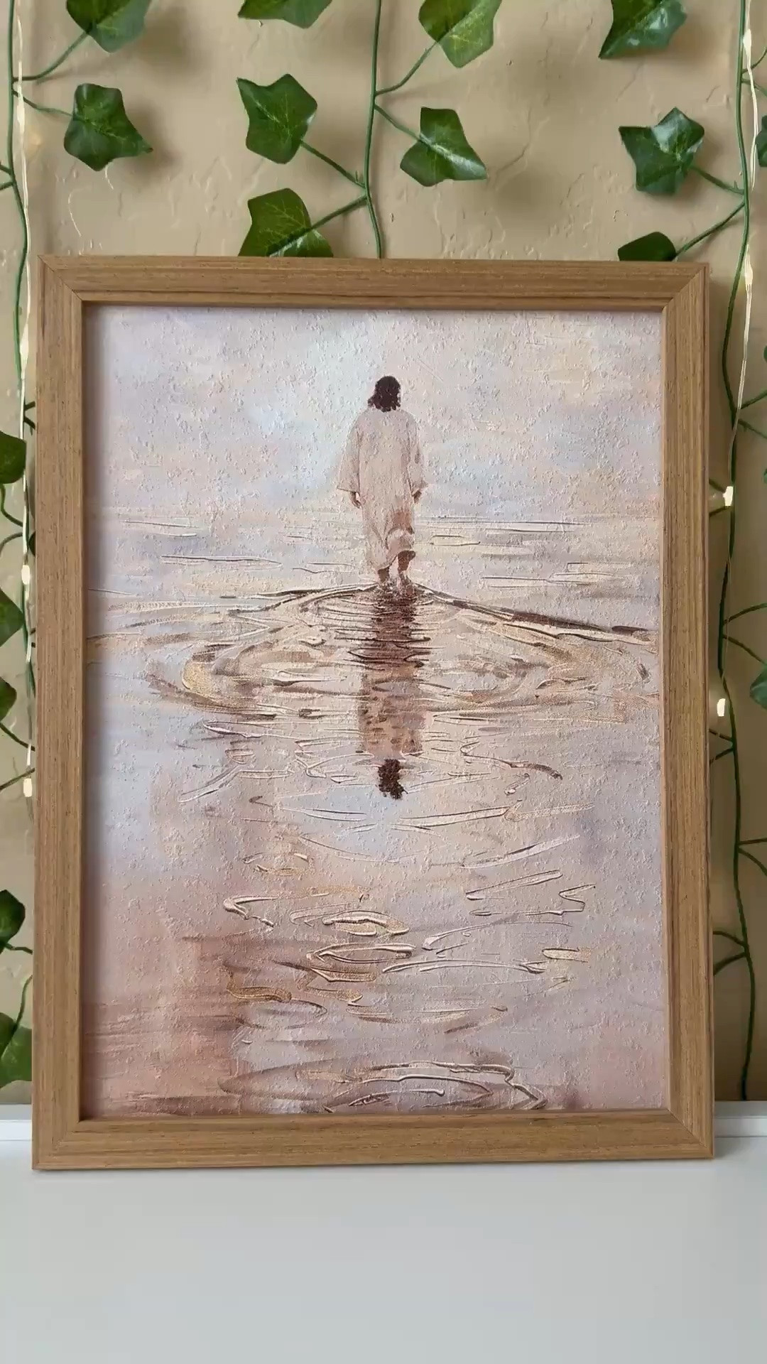This is a Framed 3D Textured Christian Wall Art, Jesus Walking on Water Painting. This artwork is just beautiful and would serve as a thoughtful present for Mom, a mother-in-law, or Grandma.




 Religious Home Decor, religious gifts, religious painting, Christian gifts, Faith based gift idea

#LTKHome #LTKSeasonal #LTKHoliday #LTKGiftGuide

#LTKFindsUnder50