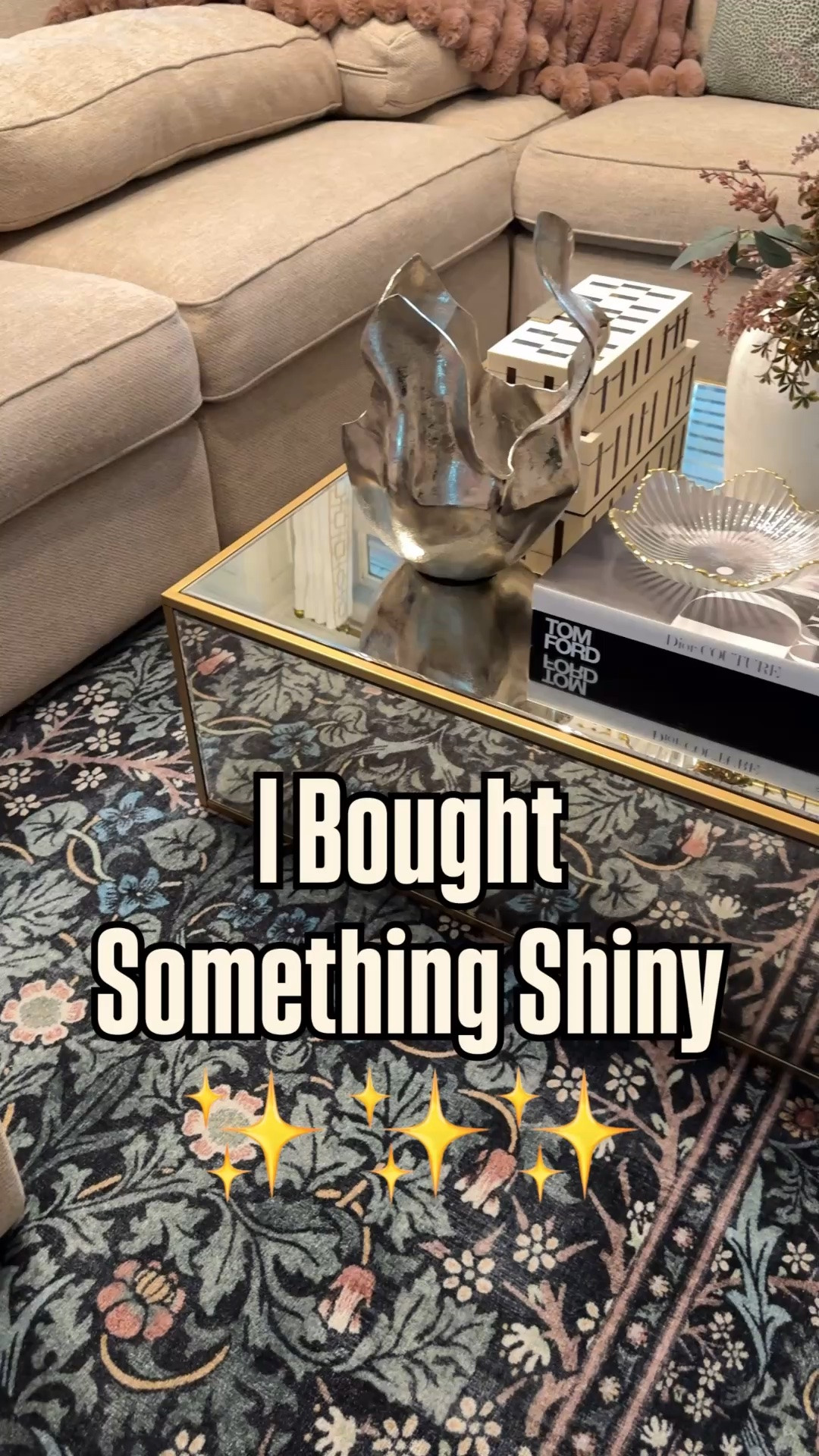 I decided to switch out my coffee table and found this gorgeous piece on sale!

#LTKvlog #LTKHome #LTKSaleAlert