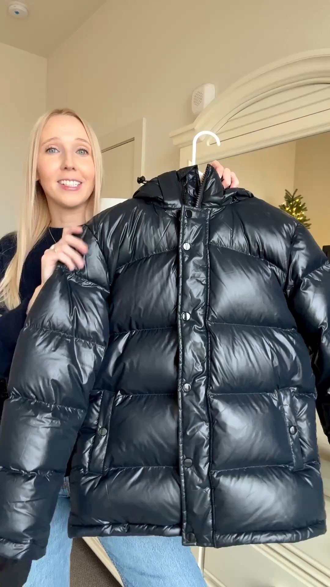 Quince down puffer jacket in shiny black! 🙌🏻

This coat is so warm - perfect for WI winters! I got it in the regular length, but they offer a long version and cropped one too!

Abercrombie relaxed jeans - size 24, love the fit of these!

Mongolian cashmere oversized crewneck sweater - size small. This is the softest sweater and I love the deep navy blue! Cozy, lightweight and comfortable.

Linking more Quince clothing below! 

Casual winter outfit, winter coat, down coat, Quince coat, Quince cashmere sweater, quince oversized Mongolian sweater, Quince sweater, Quince Mongolian cashmere

#LTKHoliday #LTKSeasonal #LTKGiftGuide