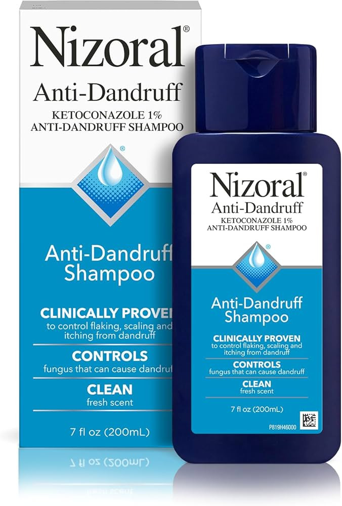 Nizoral Anti-Dandruff Shampoo with 1% Ketoconazole, Fresh Scent, 7 Fl Oz | Amazon (US)