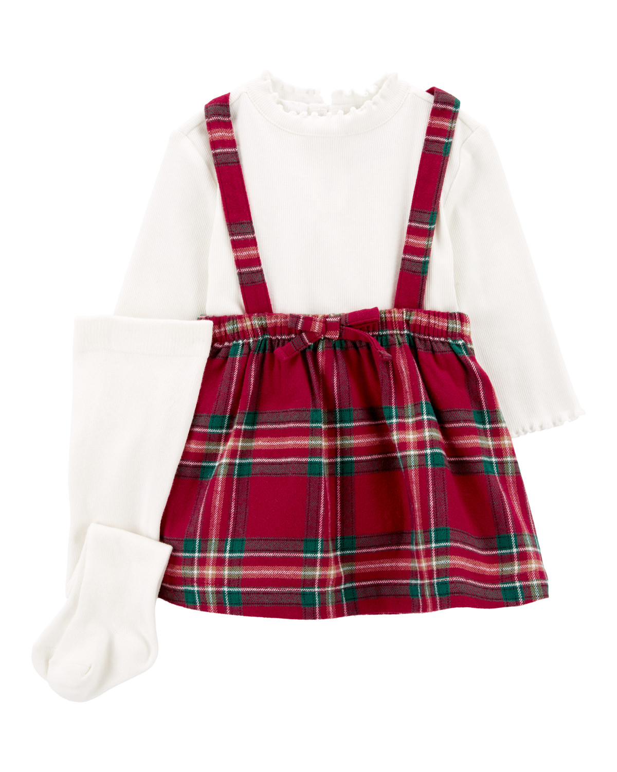 Baby 3-Piece Holiday Bodysuit & Plaid Skirtall Set - Carter's | Carter's | Carter's Inc