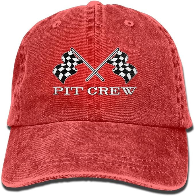 Source Point Checkered Flags Race Car Flag Unisex Adult Baseball Hat Sports Outdoor Cowboy Cap fo... | Amazon (US)