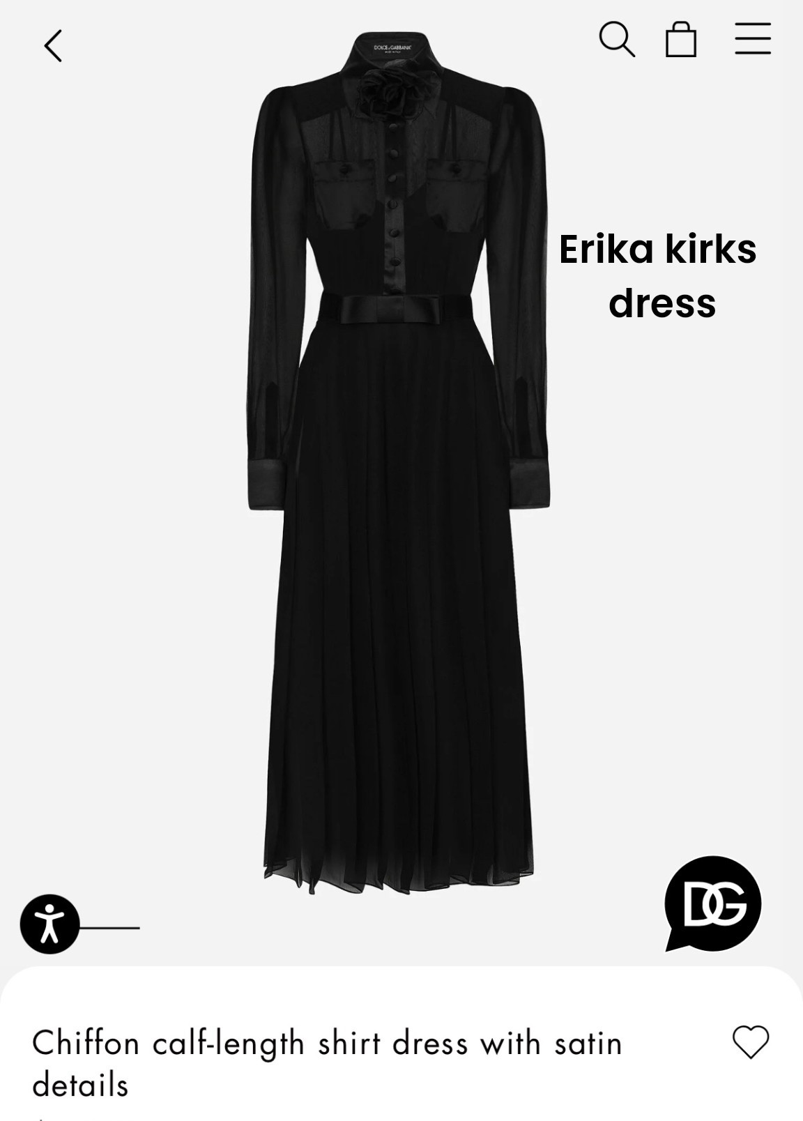 Black chiffon dress worn by Erika Kirk has to be my all time favorite 😍

#LTKBeauty #LTKU #LTKStyleTip