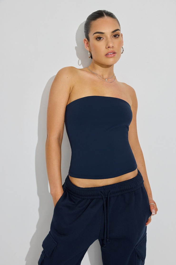 Sleek Longline Tube Top | Garage Clothing