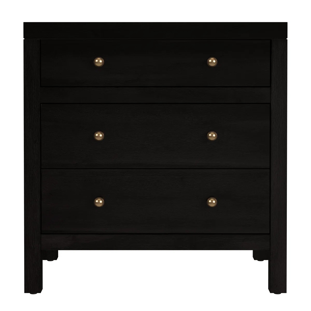 Celine 25" 3-Drawer Nightstand | Wayfair North America