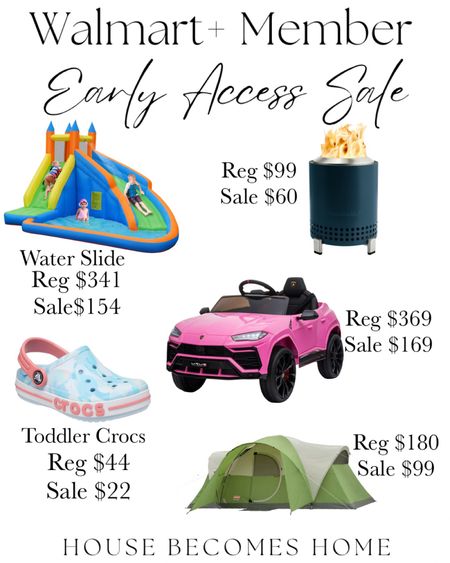 Walmart Plus early access sale!! 

#LTKsalealert #LTKfamily #LTKSeasonal