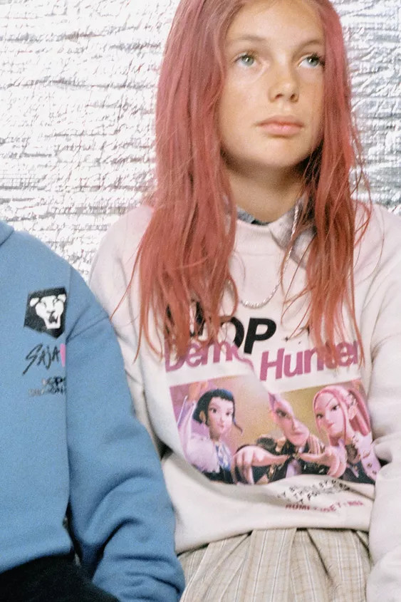 K-POP DEMON HUNTERS™ NETFLIX © PRINTED SWEATSHIRT | Zara UK