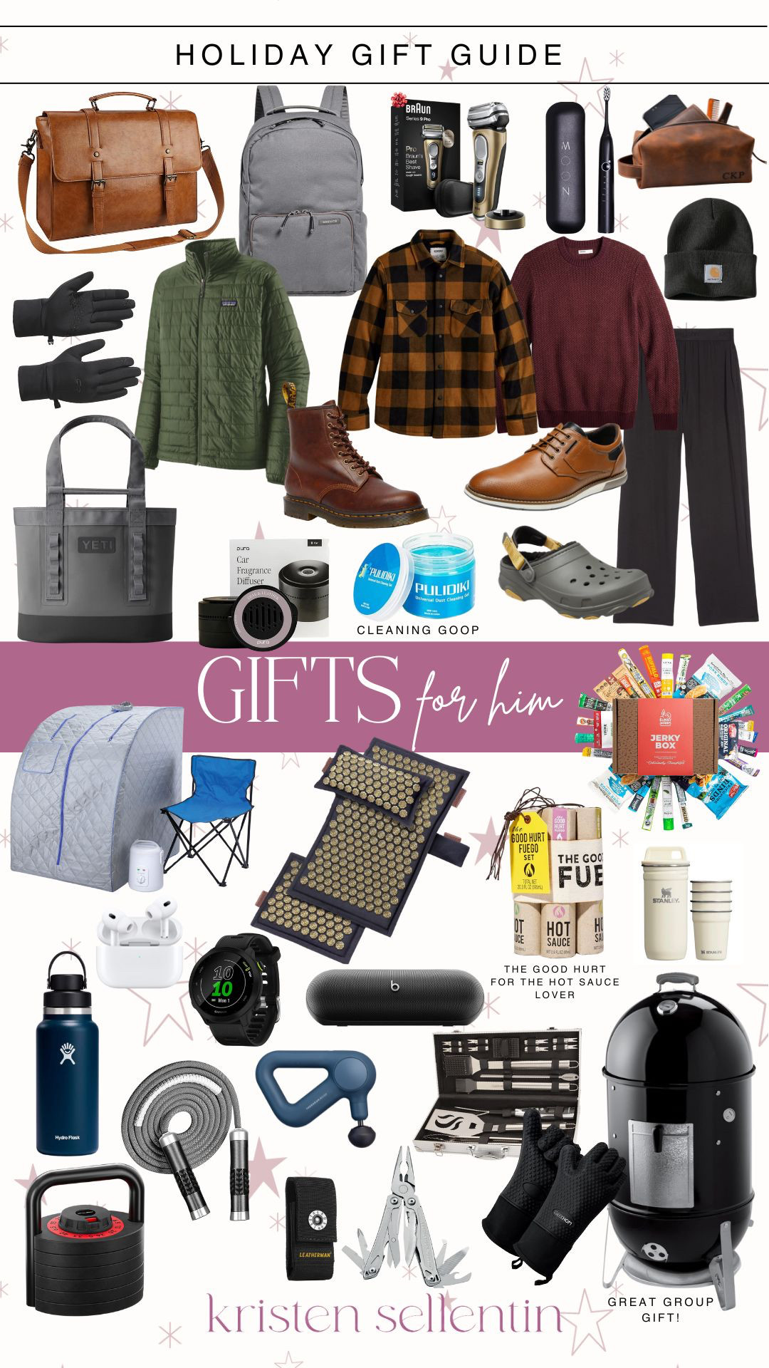 2024 Holiday Gift Guide:
Gifts for Him 

 

#LTKGiftGuide #LTKHoliday #LTKSeasonal