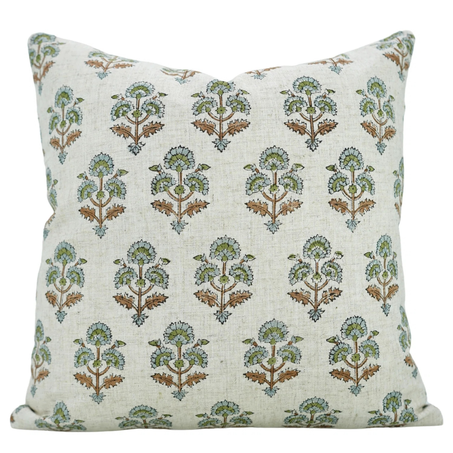Fabdivine Traffic Light Hand Block Printed Linen Cushion Handmade Decorative Pillow for Home Size... | Wayfair North America