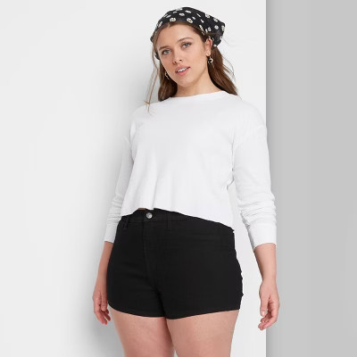 Women's High-Rise Jean Shorts - Wild Fable™ | Target