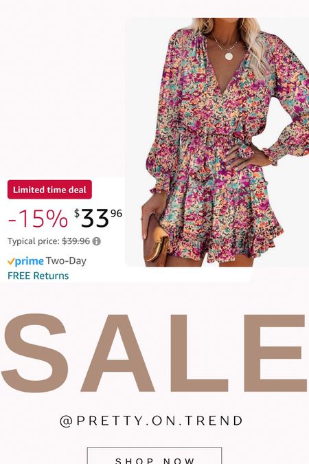 Floral dress 

#LTKSaleAlert #LTKStyleTip #LTKSeasonal