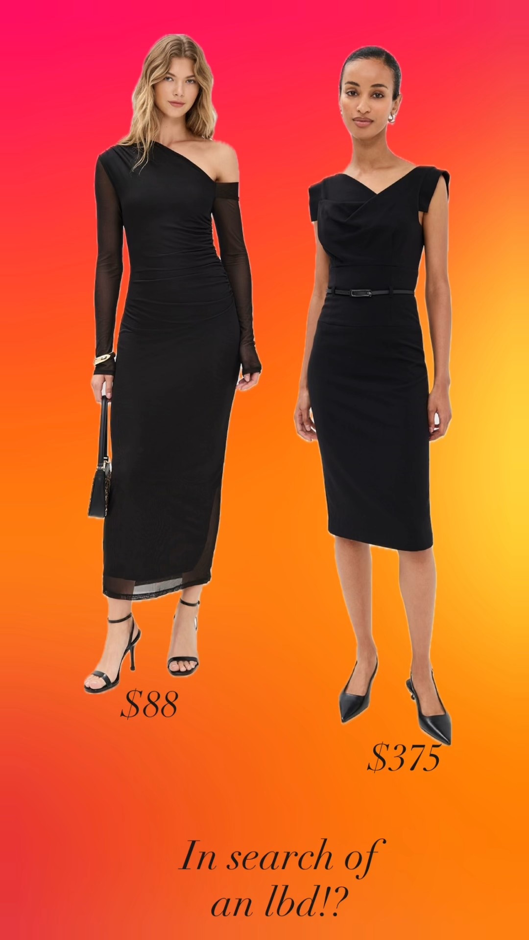 Need an update to your little black dress — daily edit cover from Found by Em