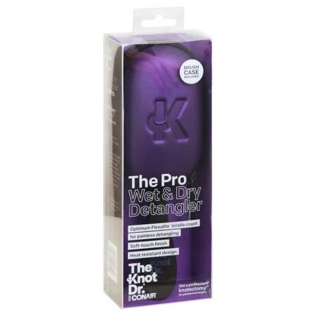 The Knot Dr. For Conair The Pro with Case Purple | Walmart (US)