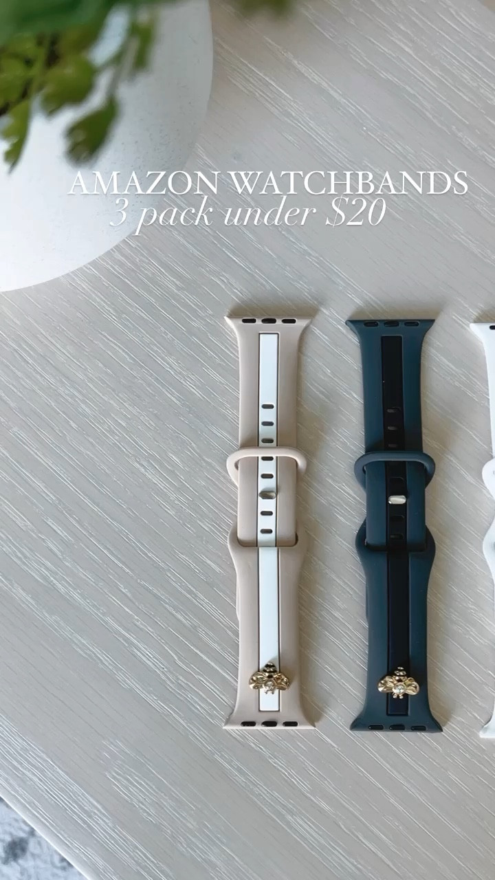 3 pack of Amazon watchbands for under $20 

Apple Watch, Apple watchbands, watchband

#LTKSeasonal #LTKfindsunder50 #LTKstyletip