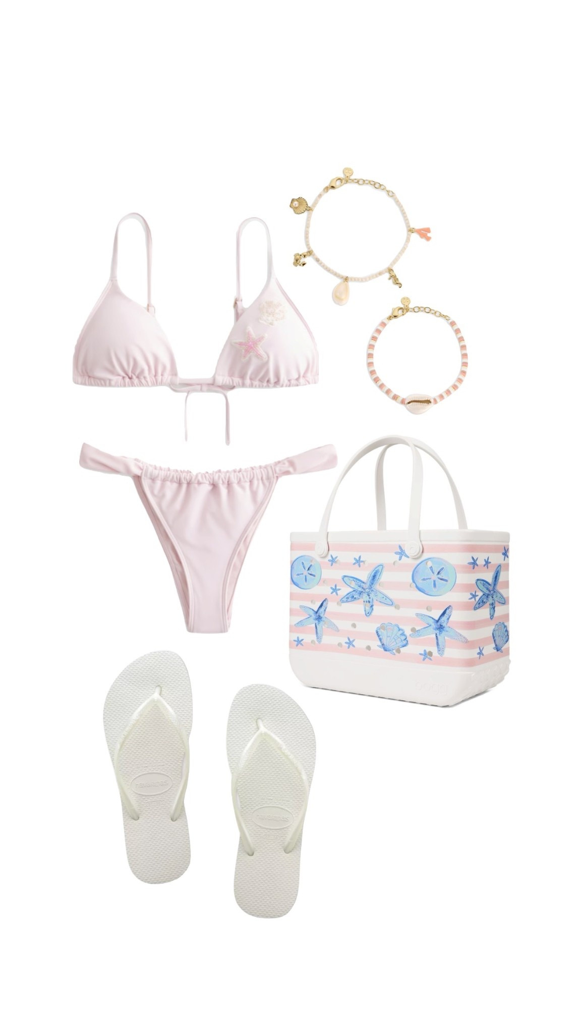 summer outfit inspo for the beach 🌞 #summerlook #summerstyle #bikini #boggbag #beachessentials #beachday 

#LTKootd #LTKgrwm #LTKTravel