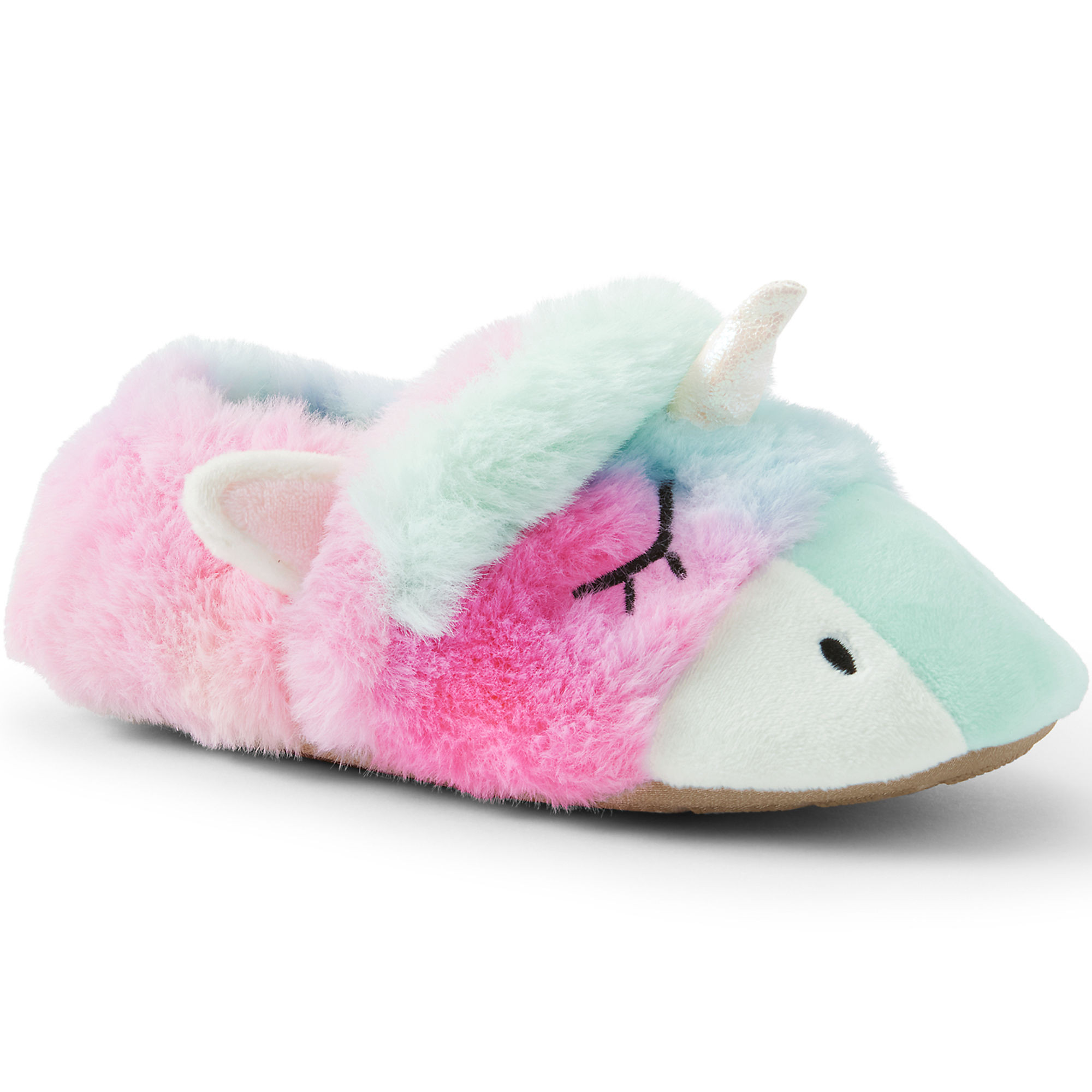 Kids Cute Animal Fleece Slippers | Lands' End (US)