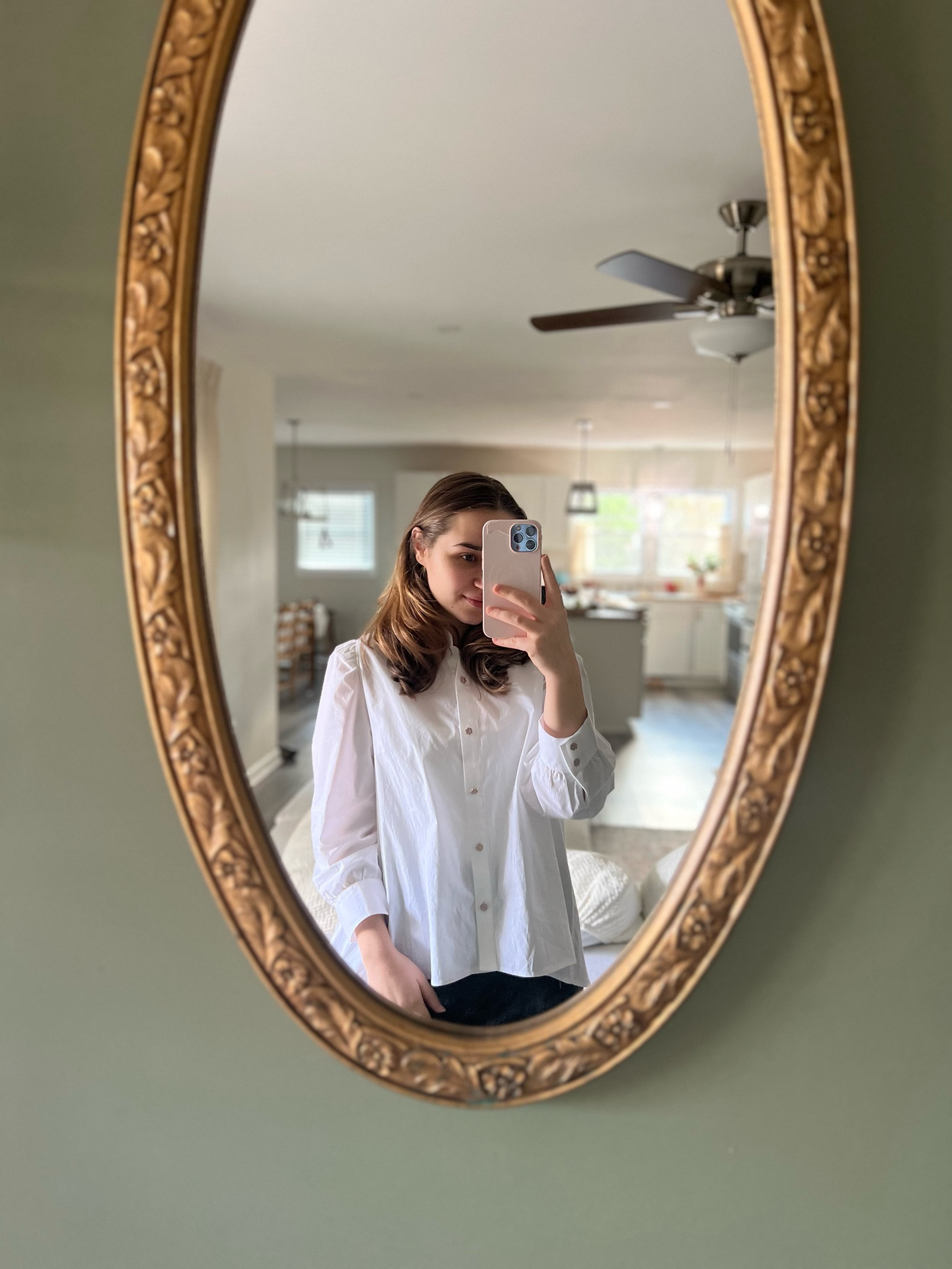 Favorite white button down ☁️🌸

#LTKPetite #LTKSeasonal #LTKStyleTip