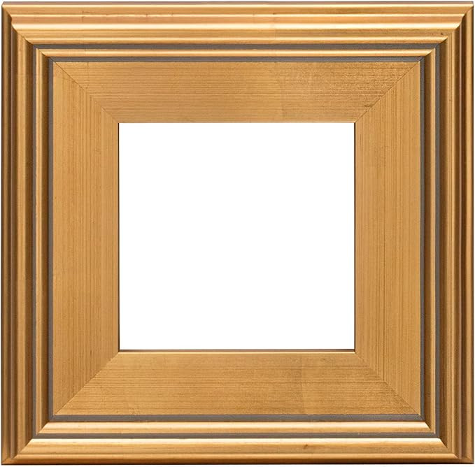 Creative Mark Plein Air Wooden Picture Frame - 8X8 Gold - Professional Single Frame for Art Panel... | Amazon (US)