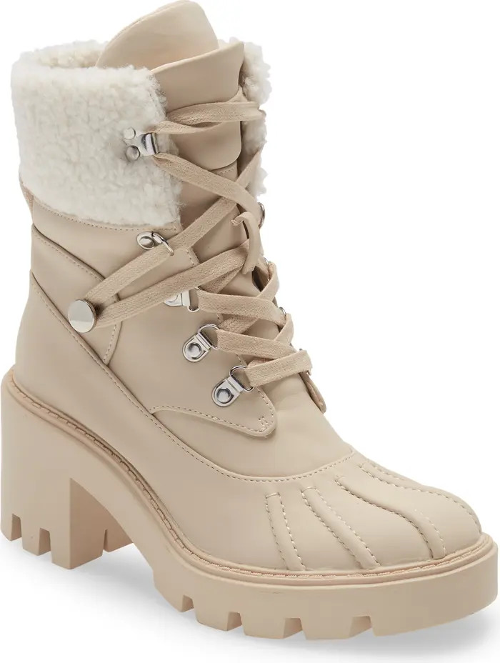 Steve Madden Northern Faux Fur Trim Boot | Nordstrom | Nordstrom