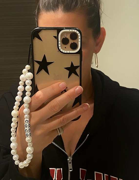 Classic Pearl Phone Charm, Handbag Charm, Custom Charm, Personalized Phone Case Charm, Gold Charm... | Etsy (US)