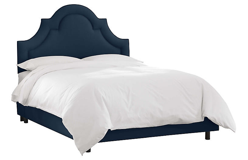 Kennedy Velvet Bed | One Kings Lane