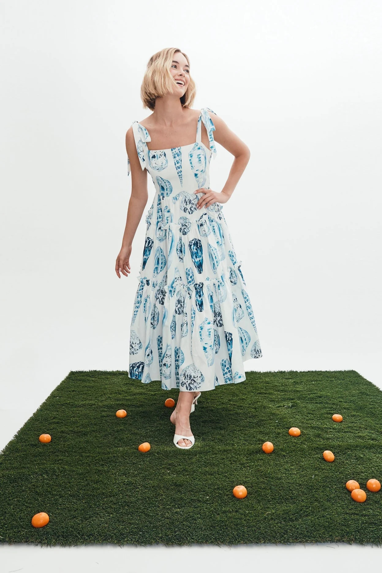 Charlotte Dress in Coquina | COUPER