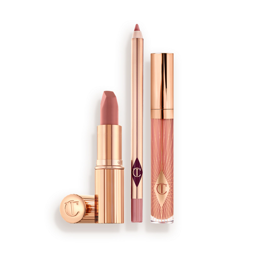 Pillow Talk Collagen Glow Lip Kit: Lip Gloss, Lip Oil + Lip Plumper Lip Kit | Charlotte Tilbury | Charlotte Tilbury (US)