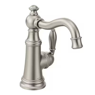 Moen Weymouth Spot Resist Stainless Single Handle Low-arc Kitchen Faucet | Lowe's