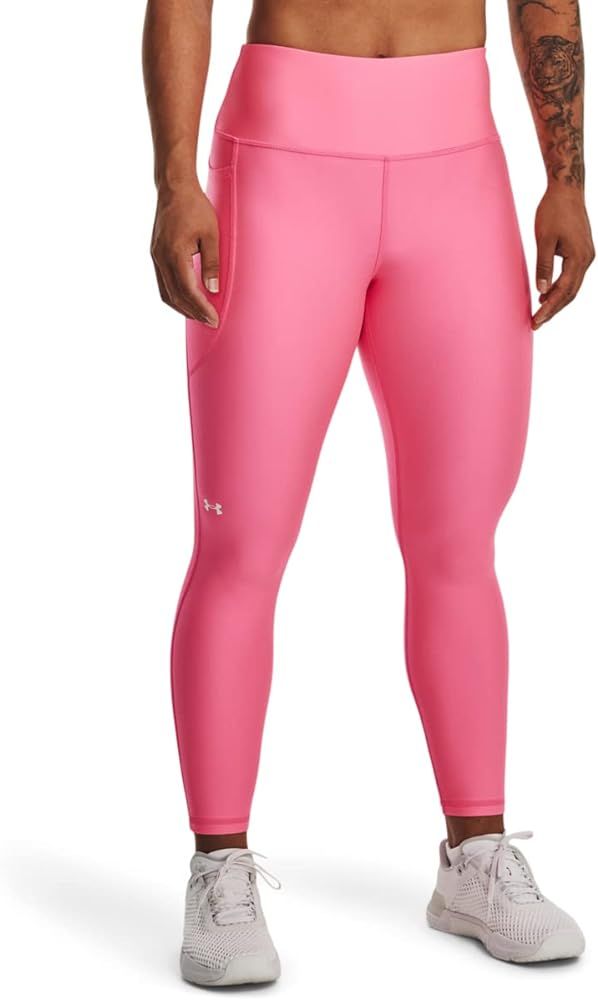 Under Armour Women's HeatGear High No-Slip Waistband Ankle Leggings | Amazon (US)