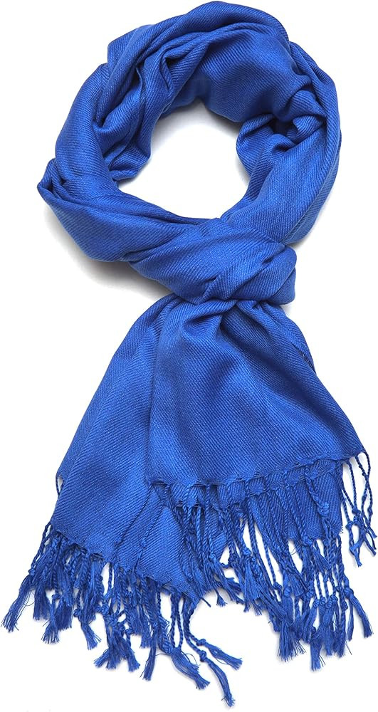 Gelante Plain Soft Pashmina Shawl Wrap Scarf Solid Colors. | Amazon (US)