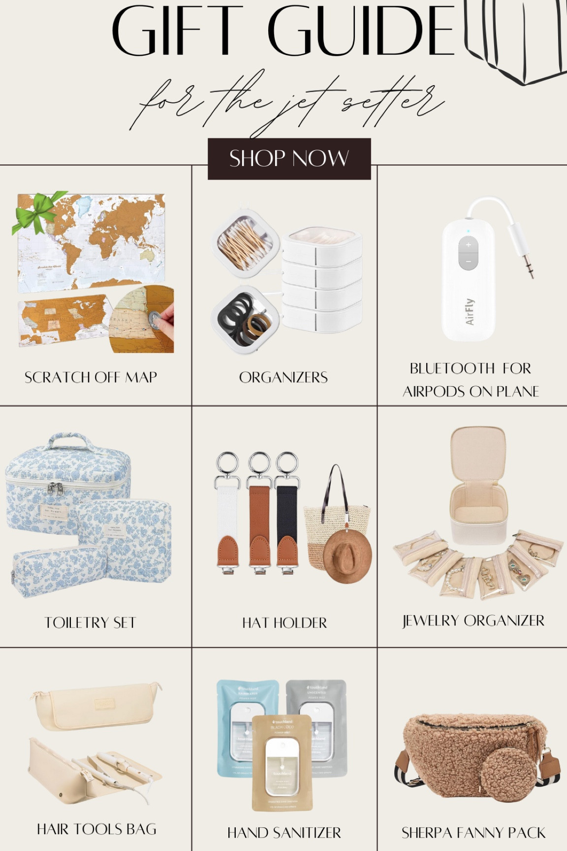 Gift guide, travel gift guide, gifts for her, gifts for him, Amazon gift guide, gift ideas, holiday gifts 

#LTKHoliday #LTKGiftGuide #LTKTravel