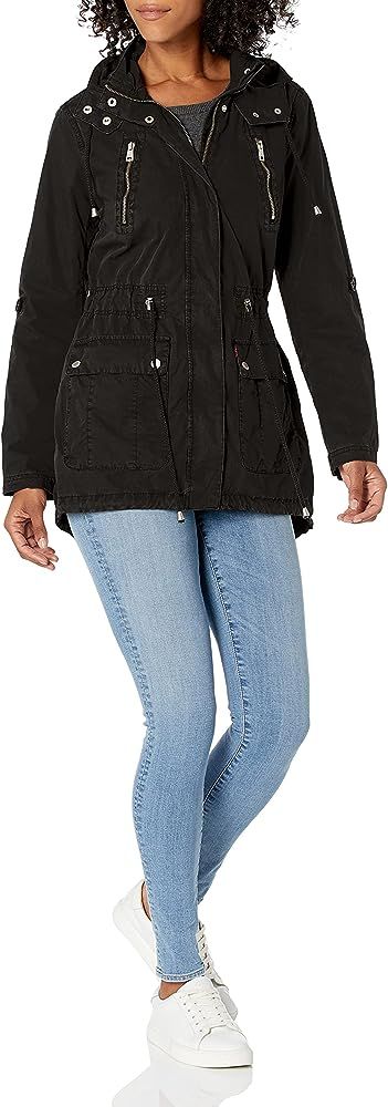 Levi's Women's Cotton Hooded Anorak Jacket (Standard & Plus Sizes) | Amazon (US)