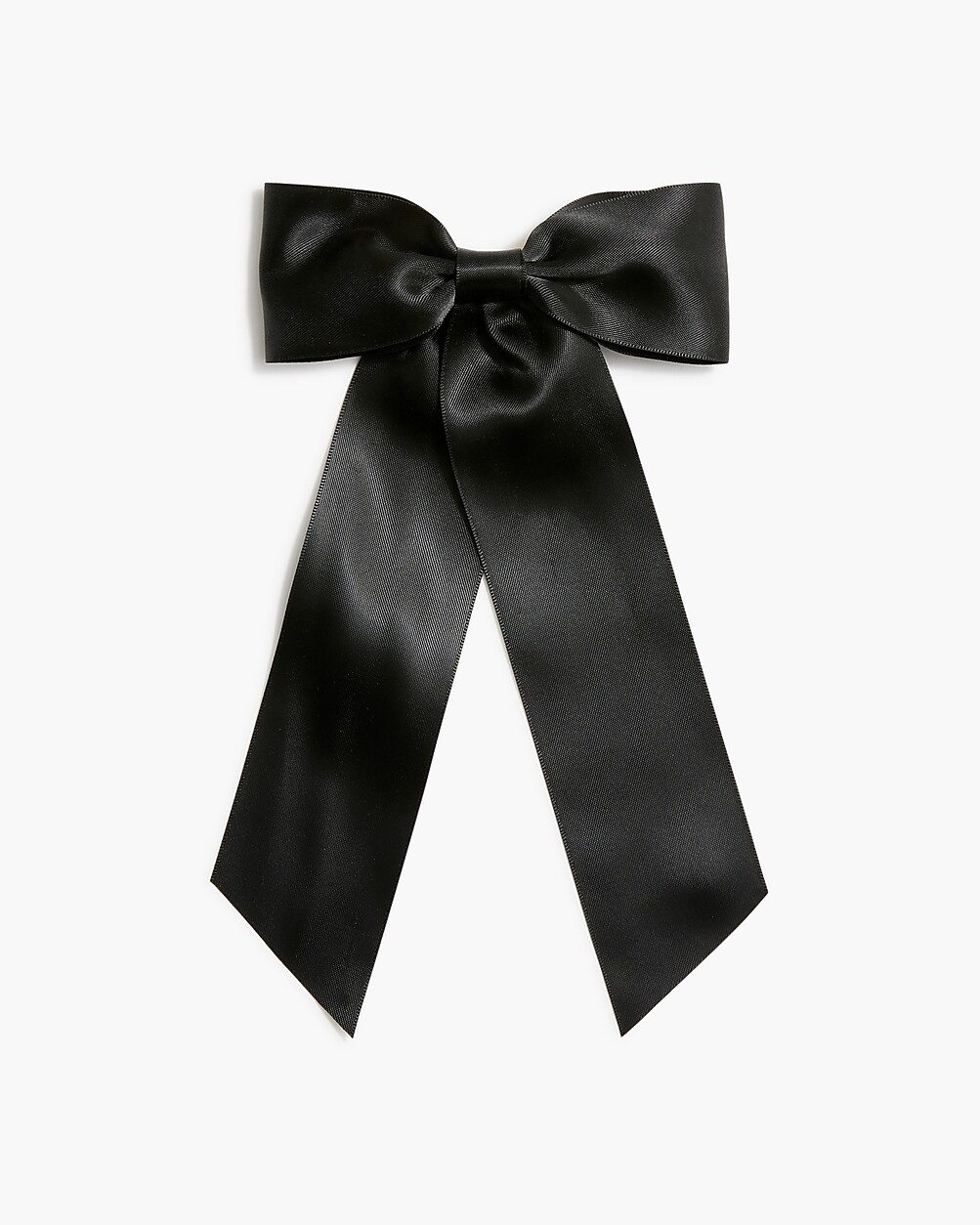 Satin bow hair barrette clip | J.Crew Factory