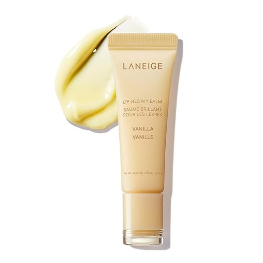LANEIGE Lip Glowy Balm: Sheer Tinted Lip Moisturizer with Shea Butter, for Hydrating Shine & Soft... | Amazon (US)